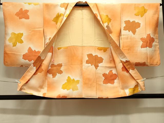 平和屋着物＃羽織　地紋起こし　花づくし　暈し染め　正絹　逸品　未使用　CABI6393in