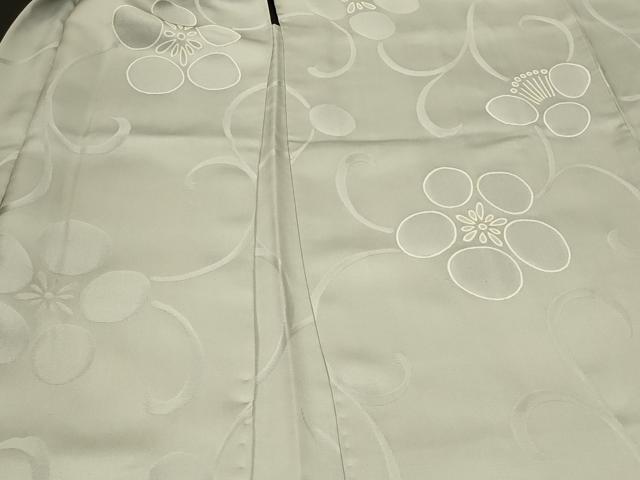 平和屋着物＃羽織　地紋起こし　花唐草文　正絹　逸品　CABI6399in