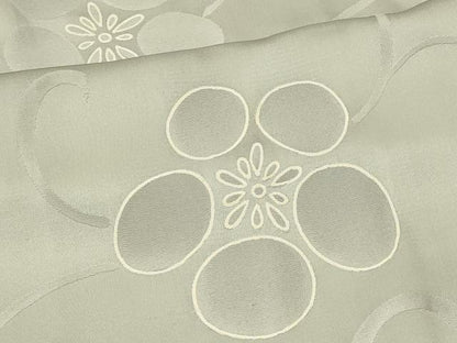 平和屋着物＃羽織　地紋起こし　花唐草文　正絹　逸品　CABI6399in