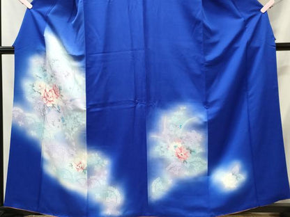 平和屋着物■訪問着　花籠文　暈し染め　正絹　逸品　CABI6408ou