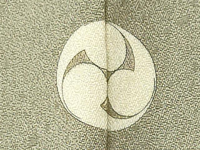 平和屋着物■豪華色留袖　駒刺繍飛鶴花松文　正絹　逸品　CABI6416ou