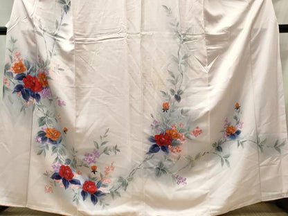 平和屋着物■訪問着　枝花文　暈し染め　正絹　逸品　CABI6426ou