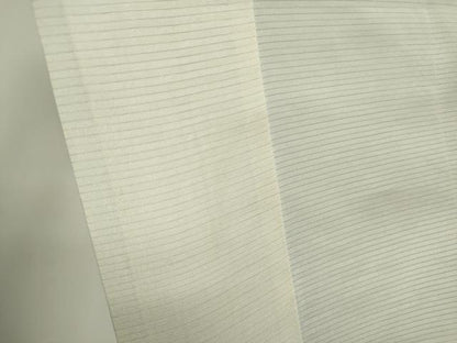 平和屋着物＊夏物　長襦袢　絽　鳥の子色　正絹　逸品　CABI6445ou