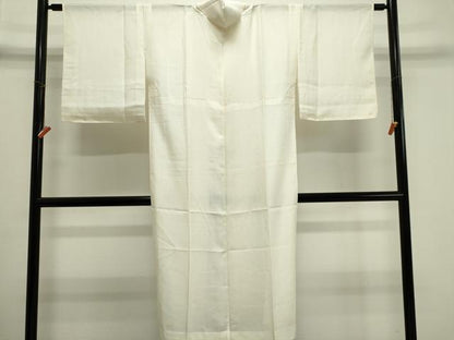 平和屋着物＊夏物　長襦袢　絽　鳥の子色　正絹　逸品　CABI6446ou