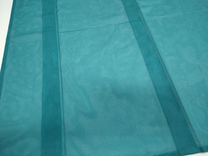 平和屋着物＊夏物　色無地　絽　納戸色　洗える着物　逸品　CABI6455ou