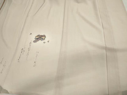平和屋着物＊夏物　訪問着　絽　道長楽器文　金銀彩　ロング丈　正絹　逸品　CABI6461ou