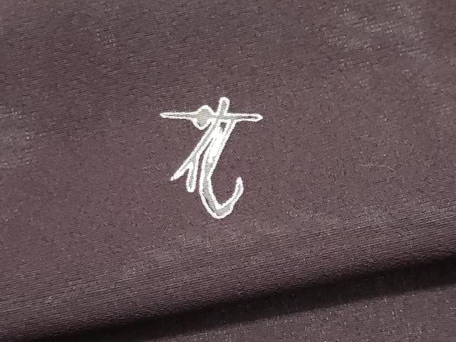 平和屋着物＊夏物　小紋　紗　文字文　正絹　逸品　CABI6462ou