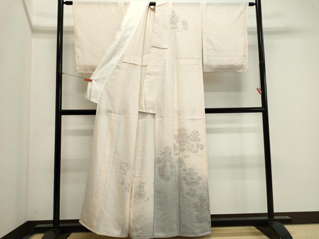 平和屋着物＊夏物　中国三大刺繍　スワトウ刺繍　総刺繍　訪問着　絽　花鳥文　反端付き　正絹　逸品　CABI6465ou