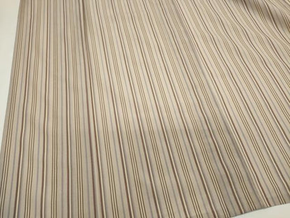 平和屋着物＊夏物　お召　紗　縞　　正絹　逸品　CABI6466ou
