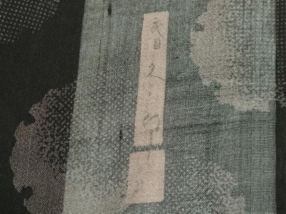 平和屋着物＊夏物　二代目 川村久太郎　訪問着　紗紬　雪輪文　正絹　逸品　CABI6469ou