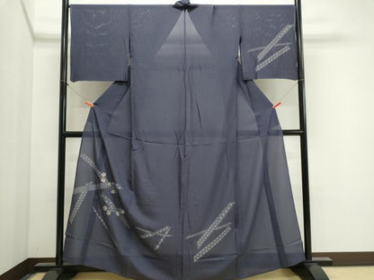平和屋着物＊夏物　訪問着　絽　吉祥花文　金彩　正絹　逸品　CABI6478ou