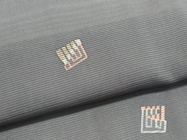 平和屋着物＊夏物　東京の老舗呉服問屋　菱一　小紋　絽　あやね格路　伊と幸　反端付き　正絹　逸品　CABI6485ou