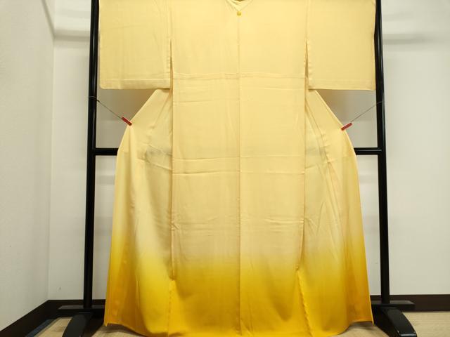 平和屋着物＊夏物　色留袖　絽　霞文　暈し染め　正絹　逸品　CABI6488ou