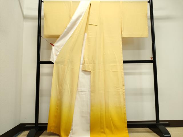 平和屋着物＊夏物　色留袖　絽　霞文　暈し染め　正絹　逸品　CABI6488ou
