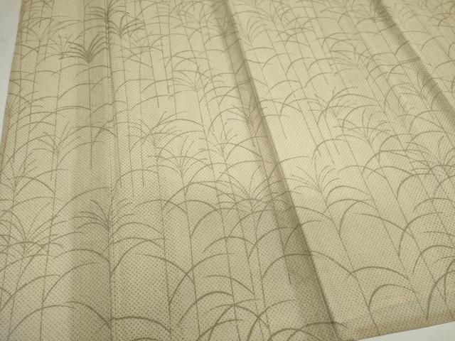 平和屋着物＊夏物　訪問着　紗　芒文　正絹　逸品　CABI6493ou