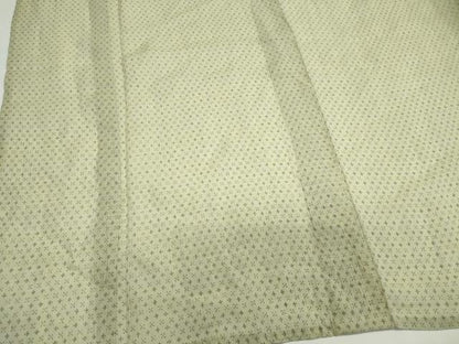 平和屋着物＊夏物　男性　本場小千谷ちぢみ　絣文様　キングサイズ　反端付き　麻　逸品　CABI6496ou