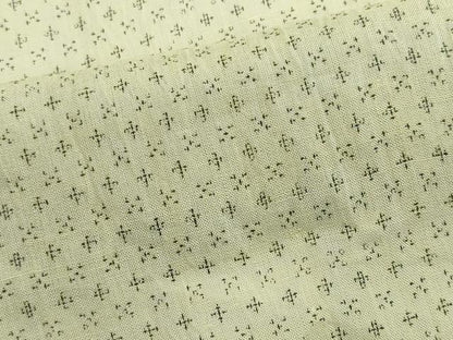 平和屋着物＊夏物　男性　本場小千谷ちぢみ　絣文様　キングサイズ　反端付き　麻　逸品　CABI6496ou
