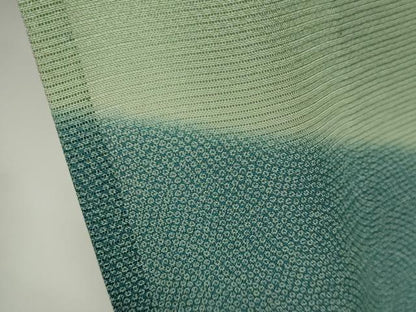 平和屋着物＊夏物　訪問着　絽　霞文　暈し染め　正絹　逸品　CABI6498ou