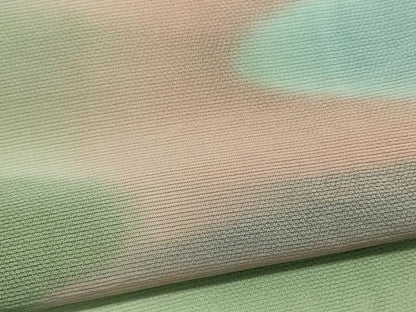 平和屋着物＊夏物　訪問着　絽　霞文　暈し染め　正絹　逸品　CABI6498ou