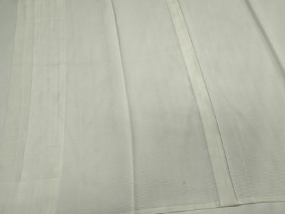 平和屋着物＊夏物　長襦袢　絽　生成り色　五泉　反端付き　正絹　逸品　CABI6505ou