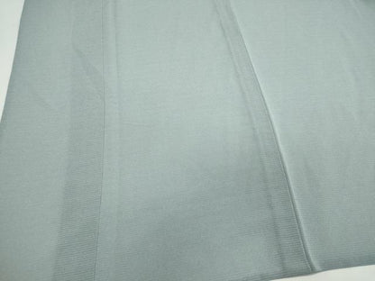 平和屋着物＊夏物　色無地　絽縮緬　湊鼠色　正絹　逸品　未使用　CABI6508ou