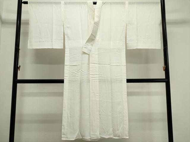 平和屋着物＊夏物　長襦袢　絽　生成り色　正絹　逸品　CABI6511ou
