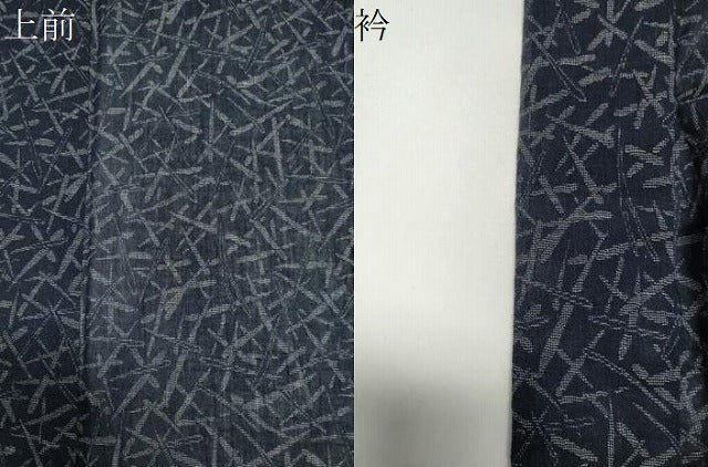 平和屋着物＊夏物　小紋　紗　笹文　CABI6512ou