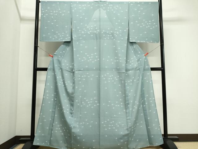 平和屋着物＊夏物　小紋　絽　飛鳥文　やまと誂製　正絹　逸品　CABI6516ou