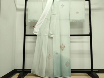 平和屋着物＊夏物　中国三大刺繍　スワトウ刺繍　総刺繍　訪問着　絽　花鳥文　正絹　逸品　未使用　CABI6517ou