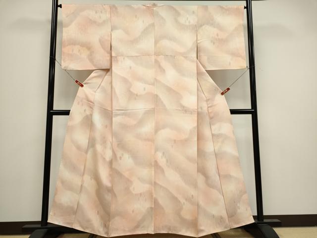 平和屋着物■訪問着　樹林地紋　暈し染め　正絹　逸品　CABI6521ou