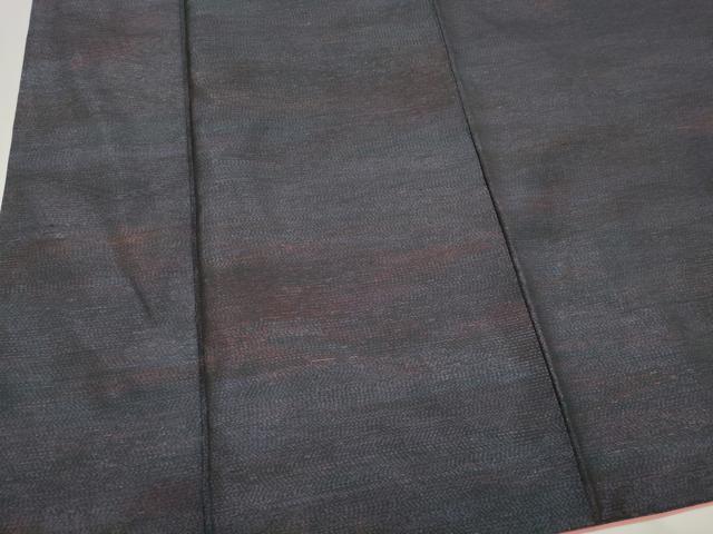 平和屋着物■本場縞大島紬　霞文　証紙付き　正絹　逸品　CABI6526ou