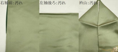 平和屋着物■訪問着　風景枝花文　暈し染め　金彩　正絹　逸品　CABI6531ou