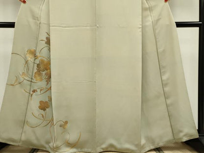 平和屋着物■訪問着　葡萄蔦の葉文　金銀彩　正絹　逸品　CABI6533ou