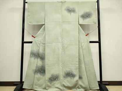 平和屋着物■訪問着　草木文　暈し染め　正絹　逸品　CABI6535ou
