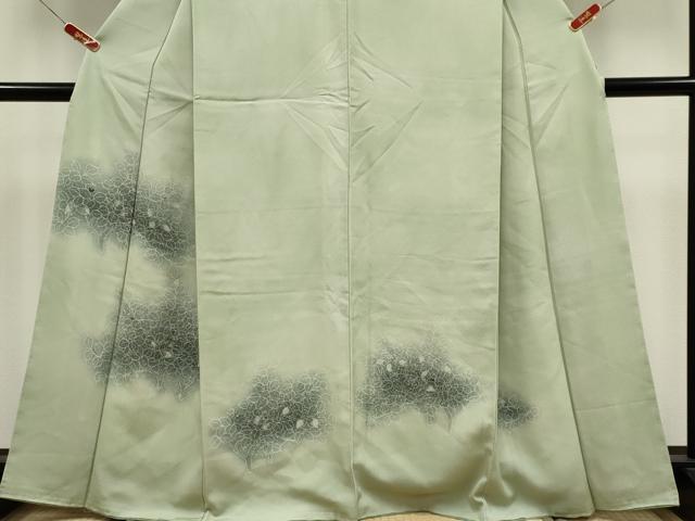 平和屋着物■訪問着　草木文　暈し染め　正絹　逸品　CABI6535ou