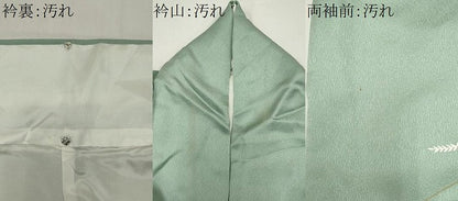 平和屋着物■訪問着　流水草花文　金彩　正絹　逸品　CABI6551ou