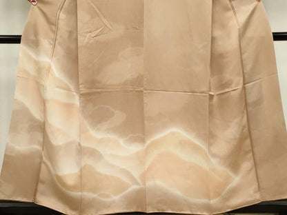 平和屋着物■訪問着　遠山文　正絹　逸品　CABI6552ou