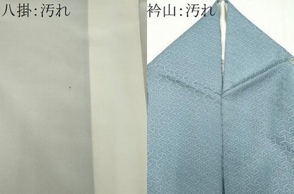 平和屋着物■上質な小紋　舞花文　金彩　正絹　逸品　CABI6554ou