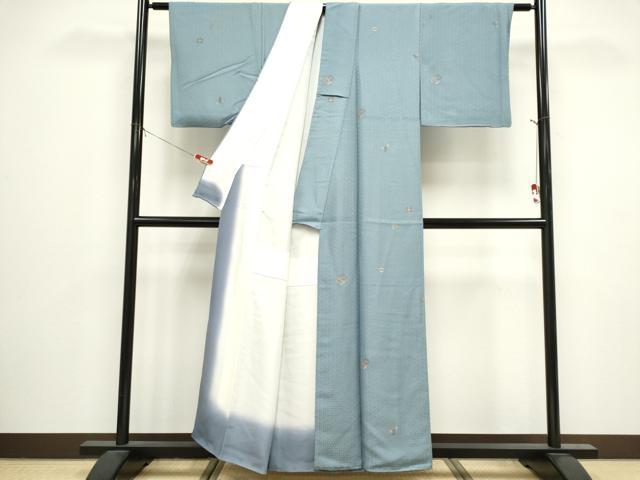 平和屋着物■上質な小紋　舞花文　金彩　正絹　逸品　CABI6554ou