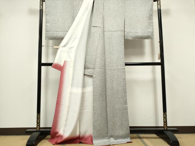 平和屋着物■上質な小紋　作家物　霞文　正絹　逸品　未使用　CABI6557ou