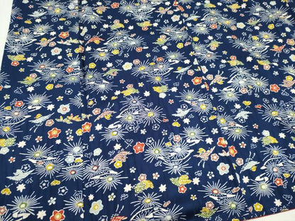 平和屋着物■上質な小紋　花鳥文　正絹　逸品　CABI6558ou