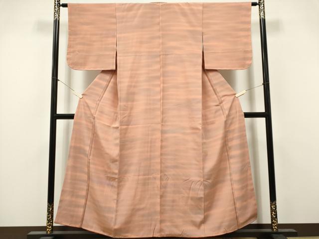 平和屋着物■上質な紬　霞文　正絹　逸品　未使用　CABI6566ou
