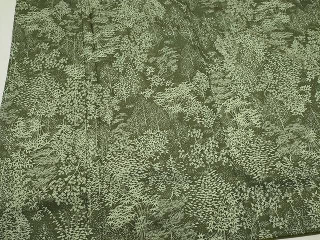平和屋着物■上質な小紋　草木文　正絹　逸品　CABI6568ou