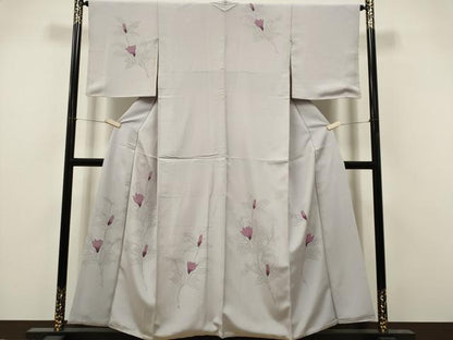 平和屋着物■訪問着　枝花文　正絹　逸品　CABI6572ou