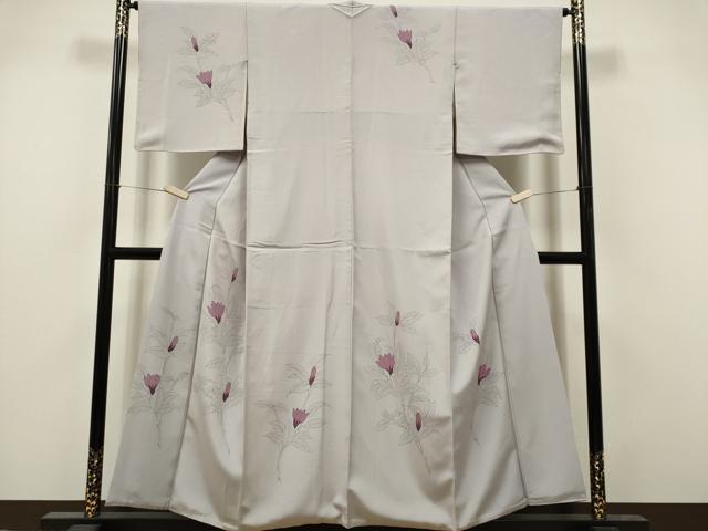 平和屋着物■訪問着　枝花文　正絹　逸品　CABI6572ou