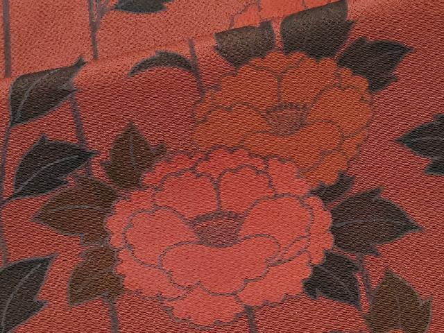 平和屋着物■上質な小紋　草花文　正絹　逸品　CABI6576ou