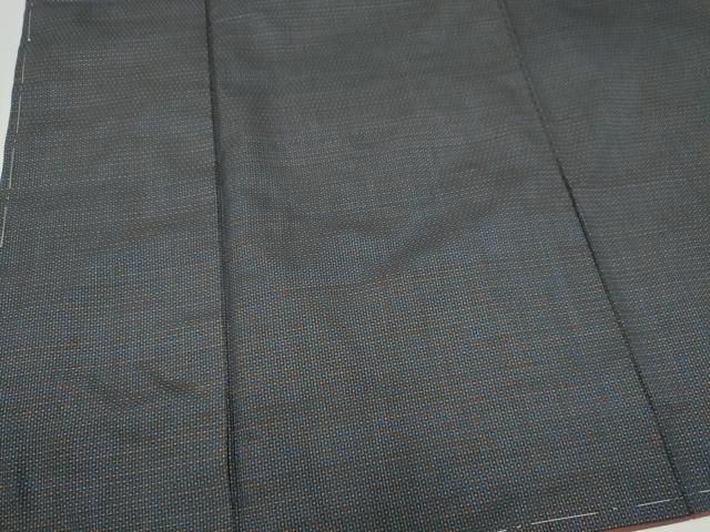 平和屋着物■本場大島紬　亀甲文様　正絹　逸品　CABI6582ou
