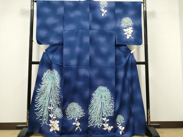 平和屋着物■訪問着　乱菊　暈し染め　正絹　逸品　CABI6583ou