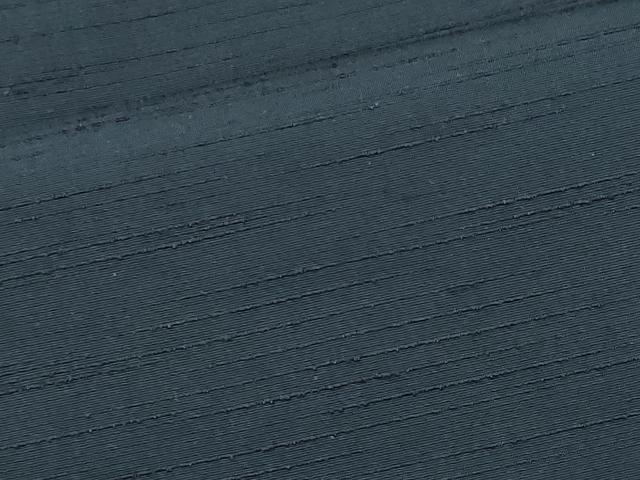 平和屋着物■男性　紬　色無地　留紺色　正絹　逸品　未使用　CABI6596ou