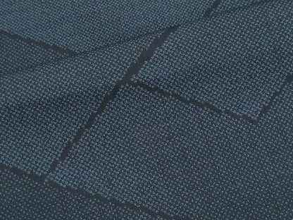 平和屋着物■上質な紬　幾何学文　正絹　逸品　CABI6598ou